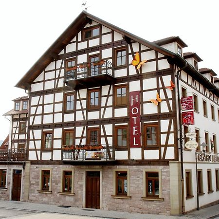 Hotel Deutsches Haus Hammelburg Exterior foto