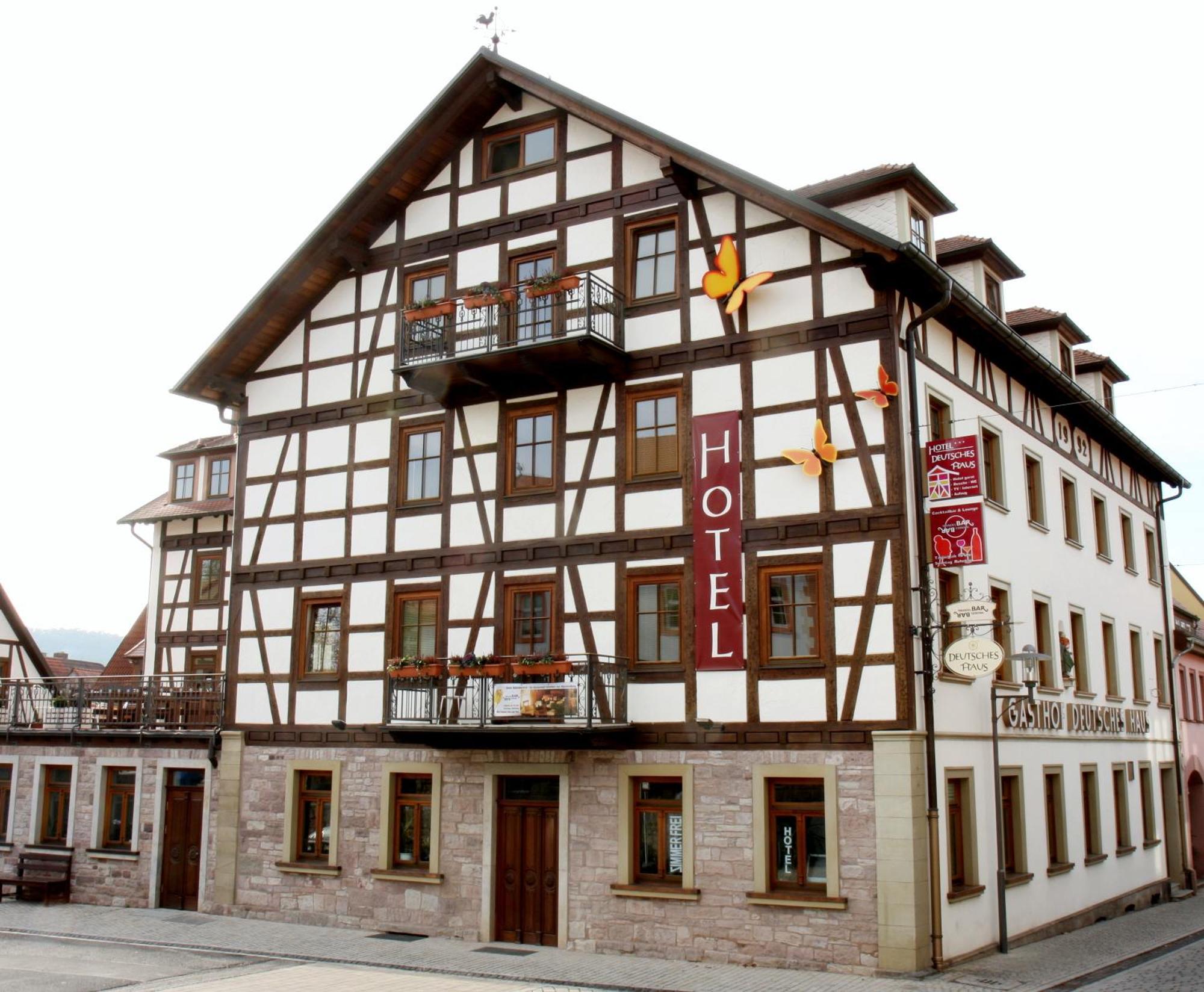 Hotel Deutsches Haus Hammelburg Exterior foto