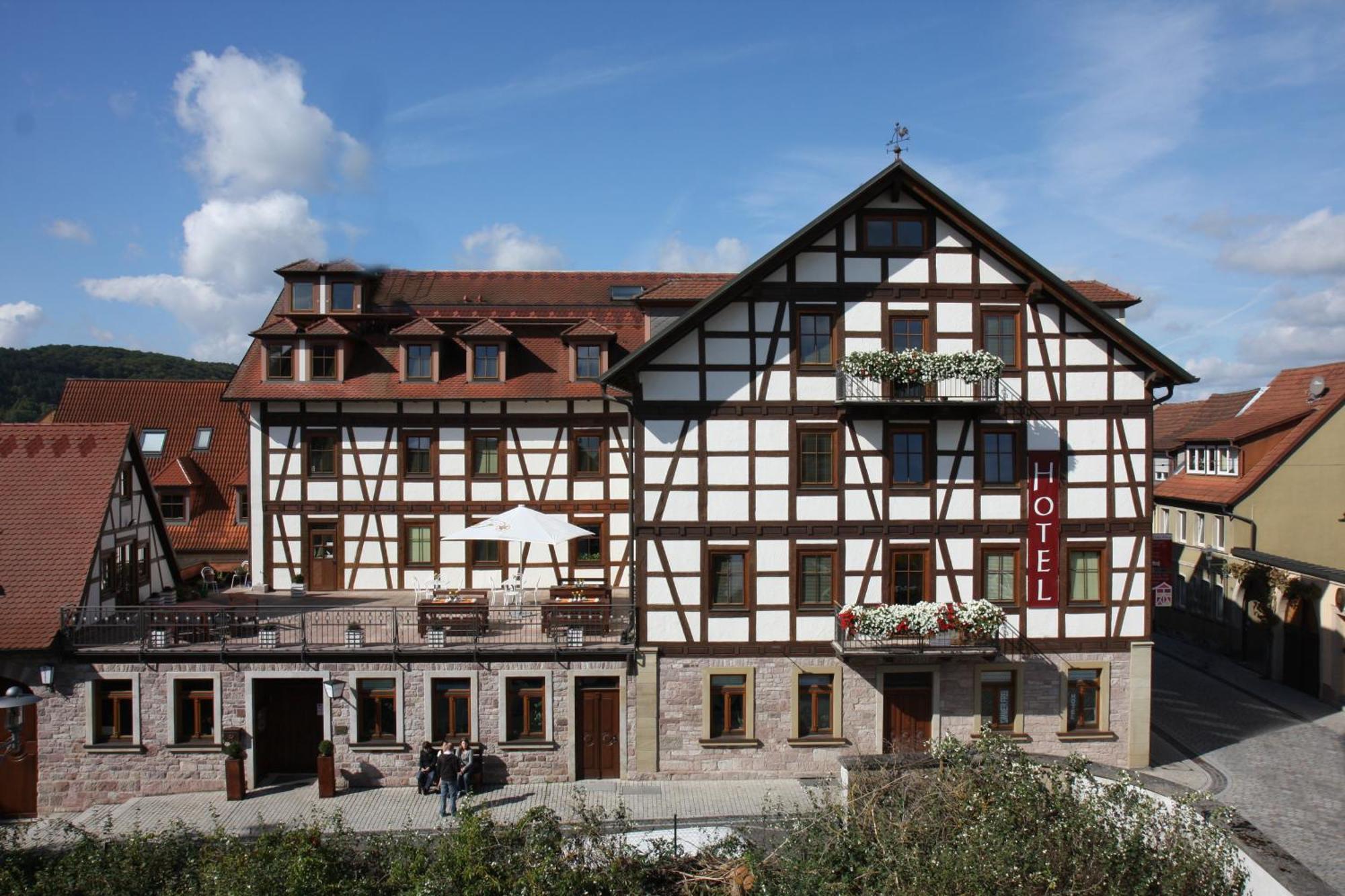 Hotel Deutsches Haus Hammelburg Exterior foto