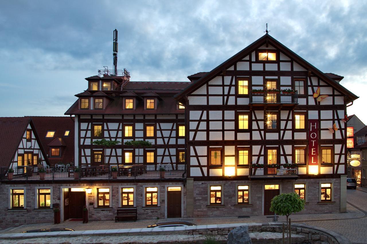 Hotel Deutsches Haus Hammelburg Exterior foto